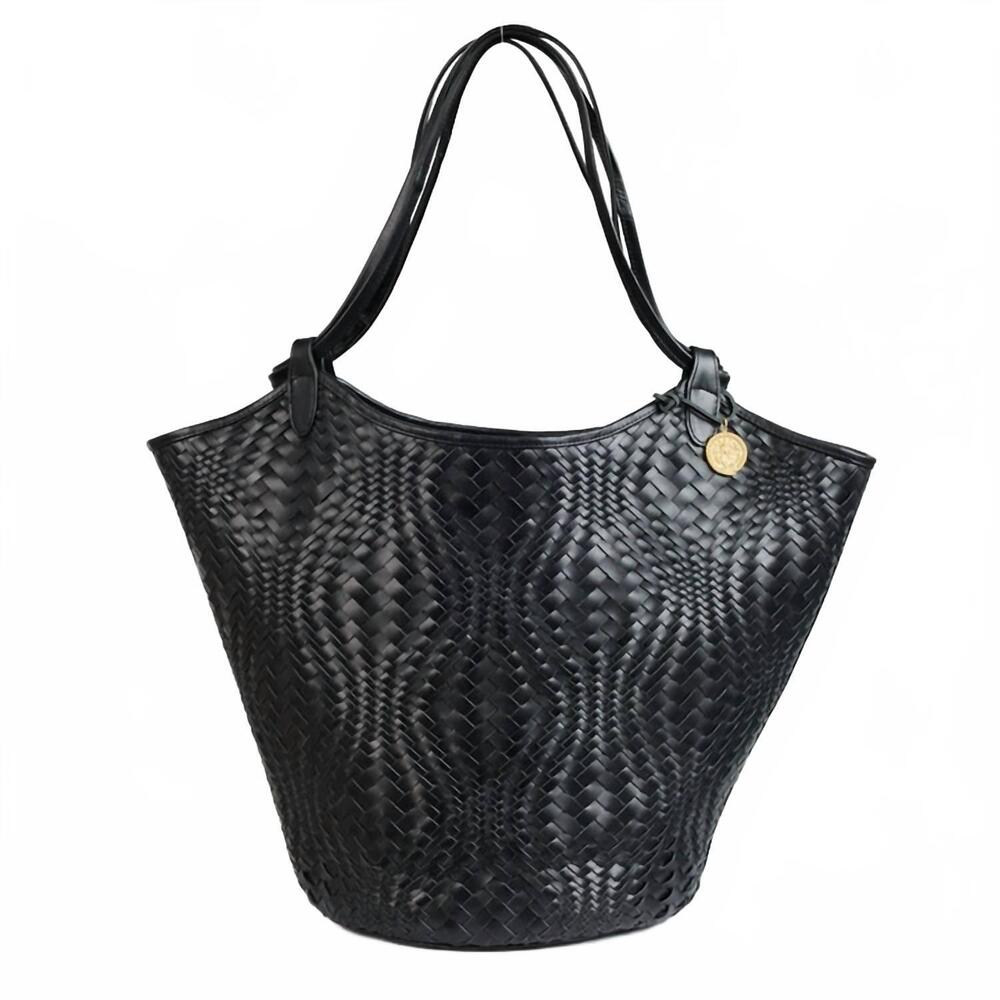 NEW FREYA women's flow woven large tote in black